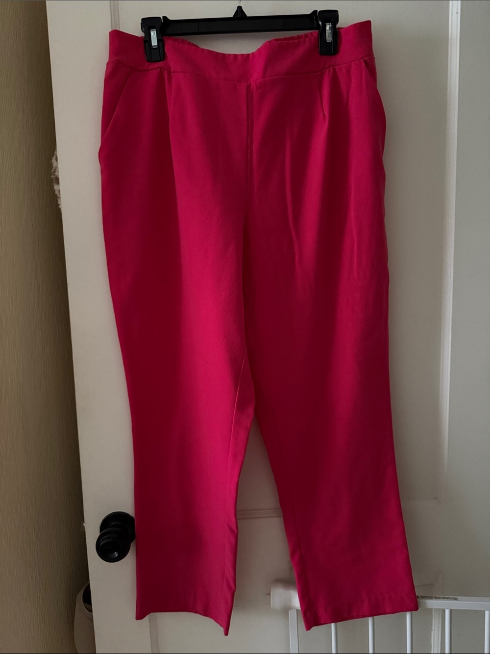 Takara Vibrant Hot Pink Straight Leg Pants